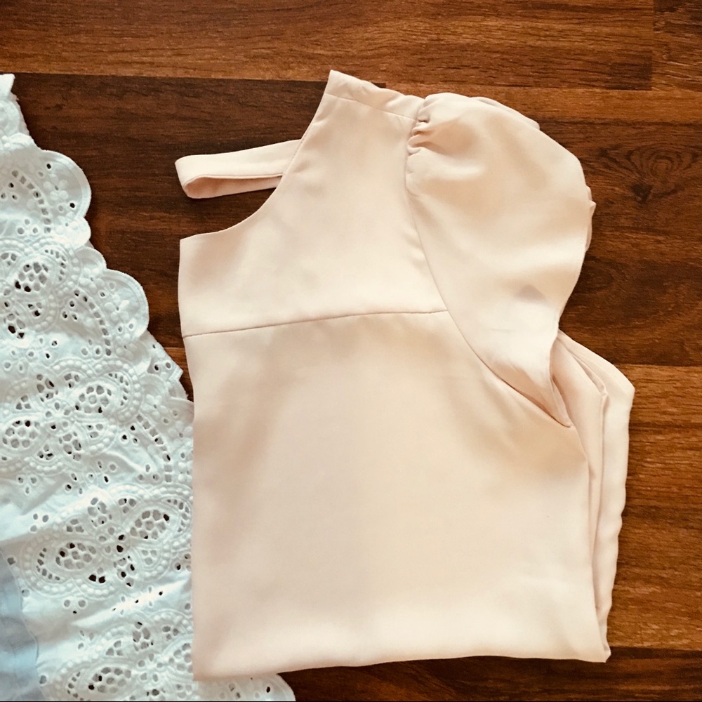 LOFT Tulip Sleeved Blouse